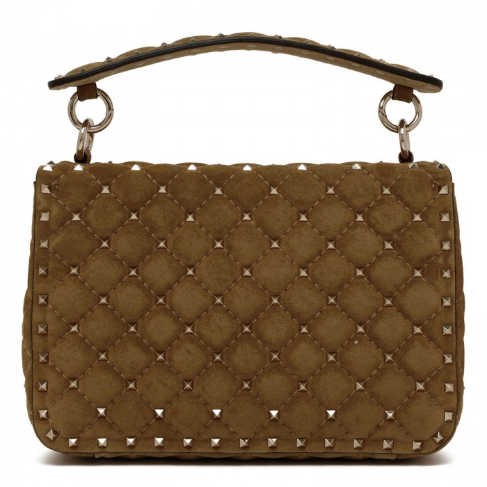 Rockstud spike medium shoulder bag