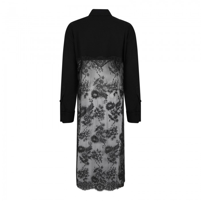 Valiant lace maxi shirt