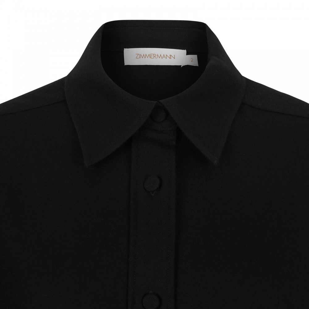 Valiant lace maxi shirt