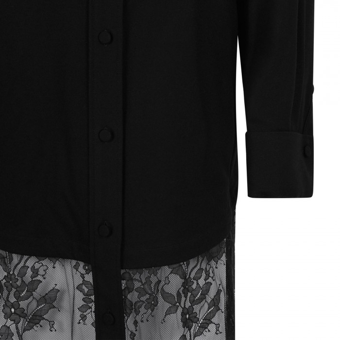 Valiant lace maxi shirt