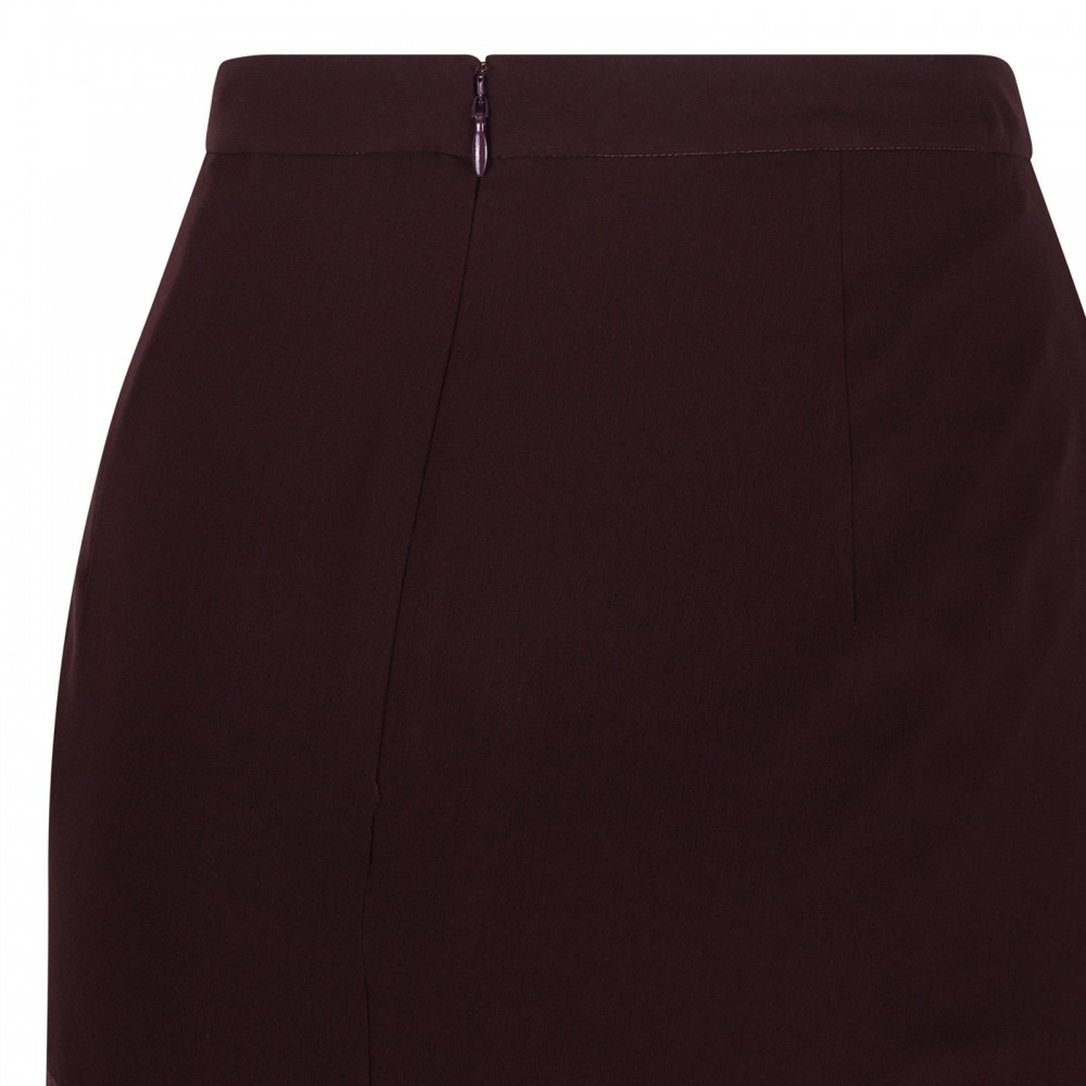 Valiant panelled maxi skirt
