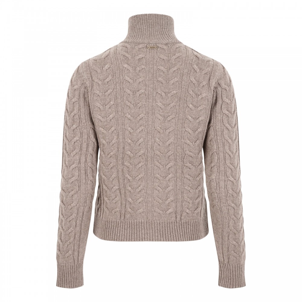 Libero cable knit cashmere sweater