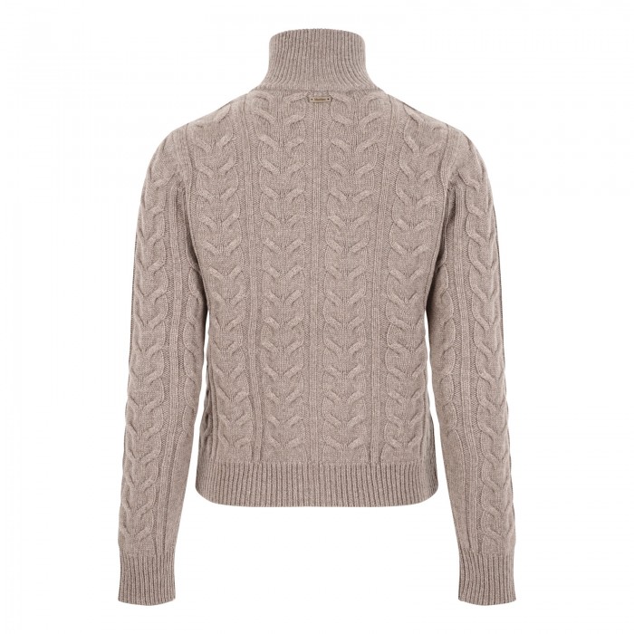 Libero cable knit cashmere sweater