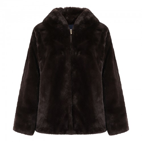 Rugiada faux fur jacket
