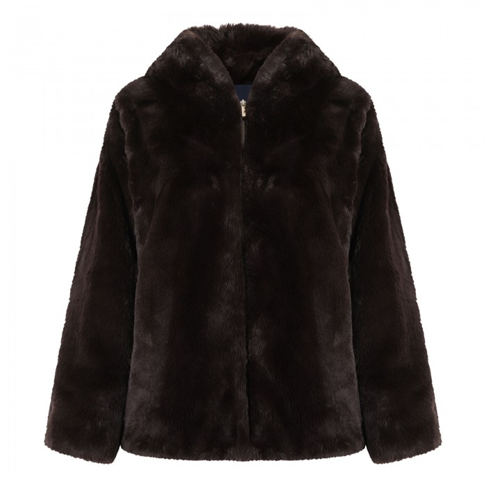 Rugiada faux fur jacket