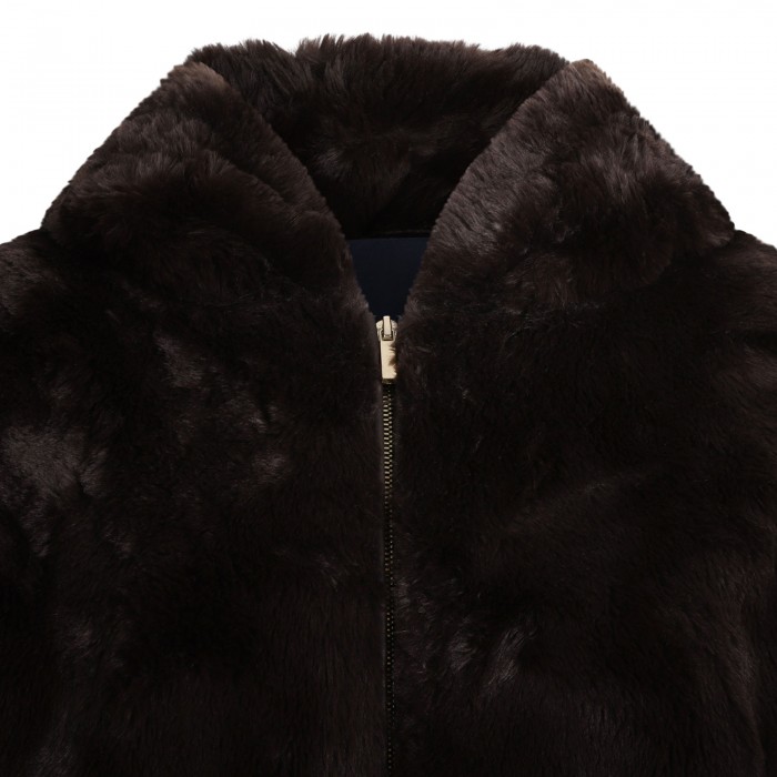 Rugiada faux fur jacket