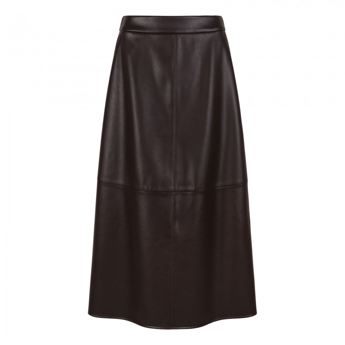 Nordica faux leather skirt