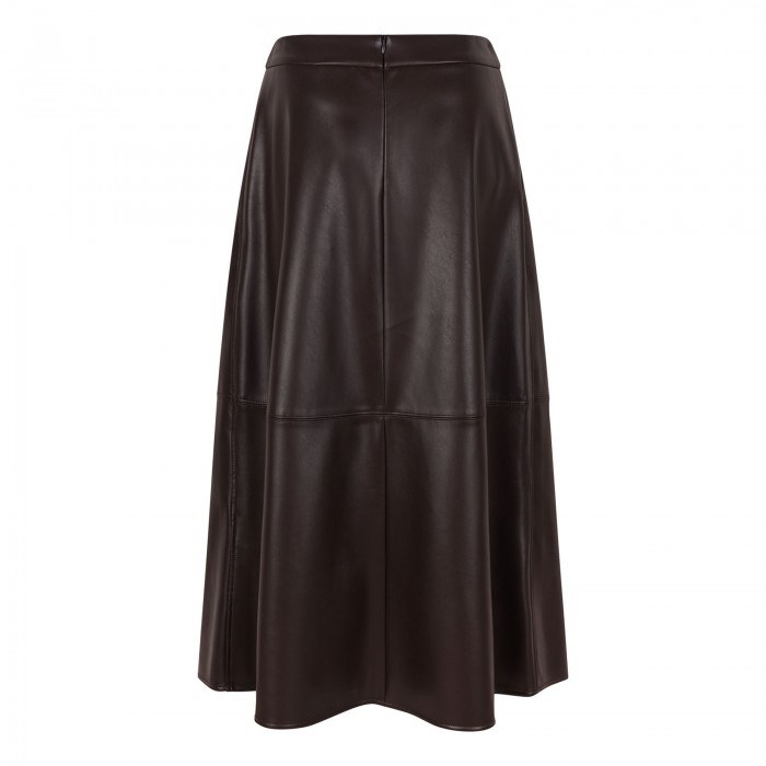 Nordica faux leather skirt