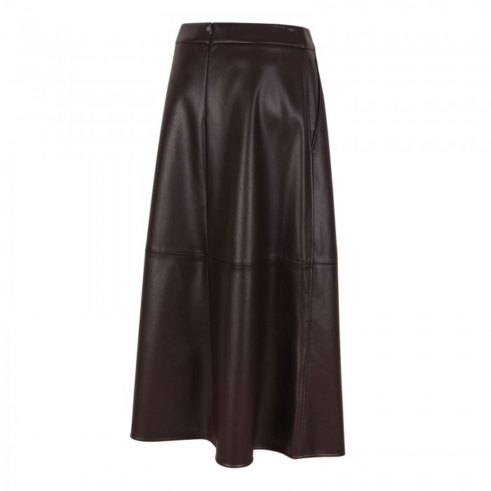 Nordica faux leather skirt