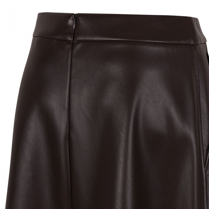 Nordica faux leather skirt