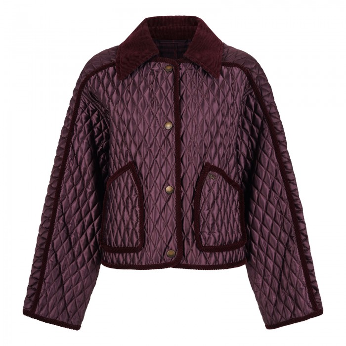 Floriston quilted nylon jacket