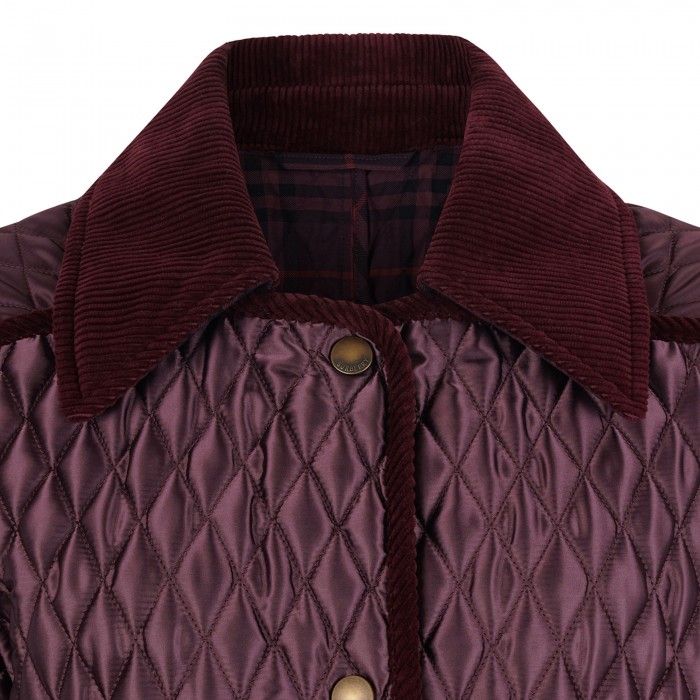 Floriston quilted nylon jacket
