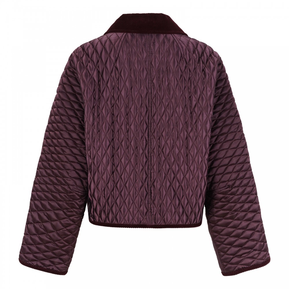 Floriston quilted nylon jacket