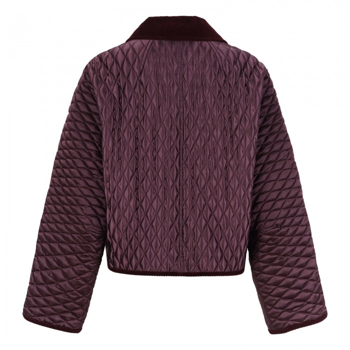Floriston quilted nylon jacket