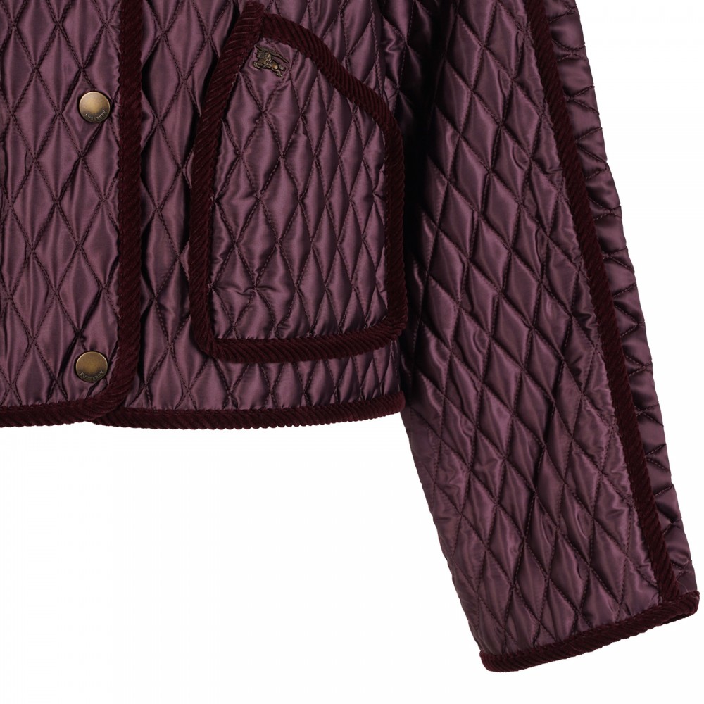 Floriston quilted nylon jacket
