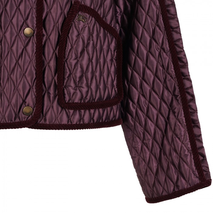 Floriston quilted nylon jacket
