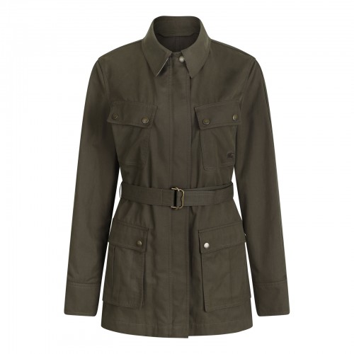Gabardine safari jacket