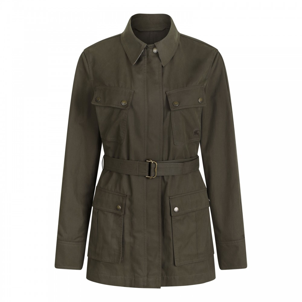 Gabardine safari jacket