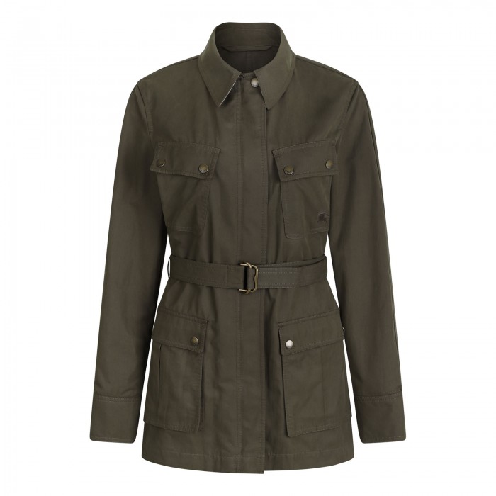 Gabardine safari jacket