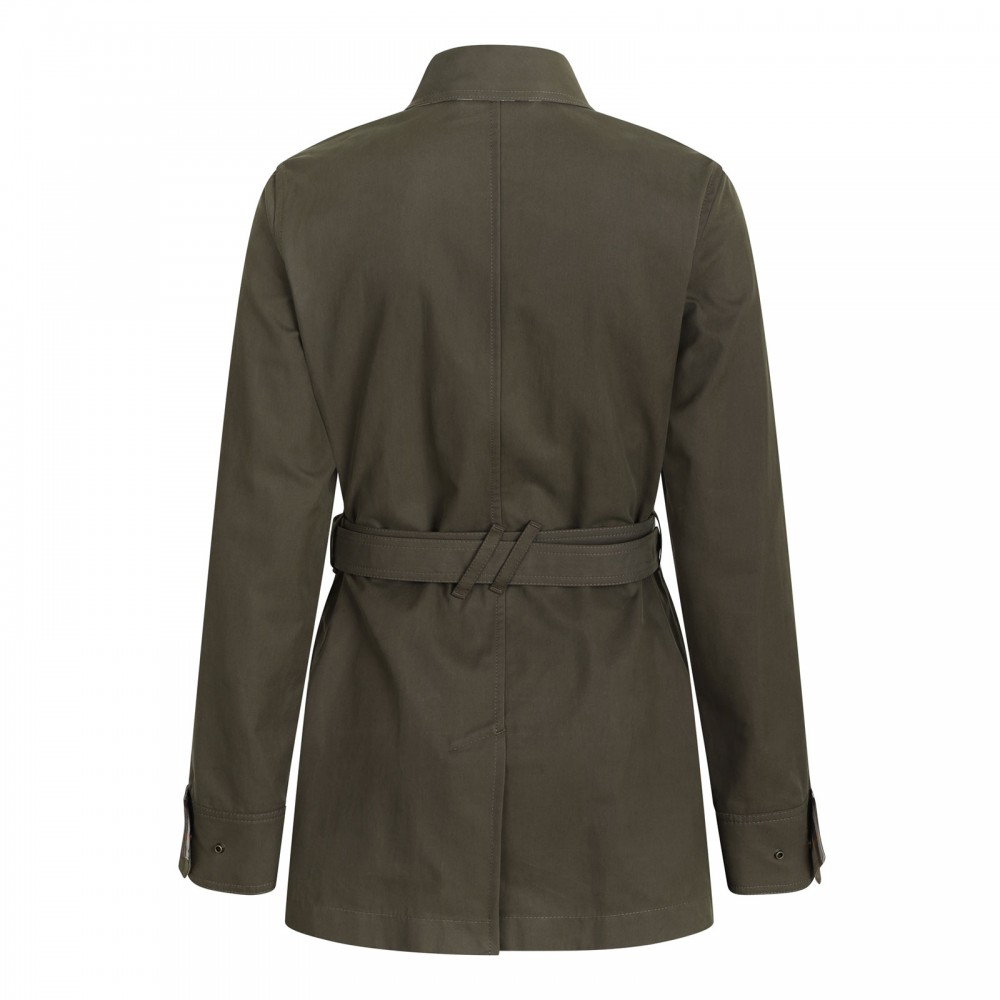 Gabardine safari jacket
