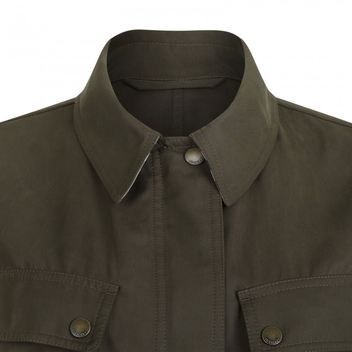 Gabardine safari jacket