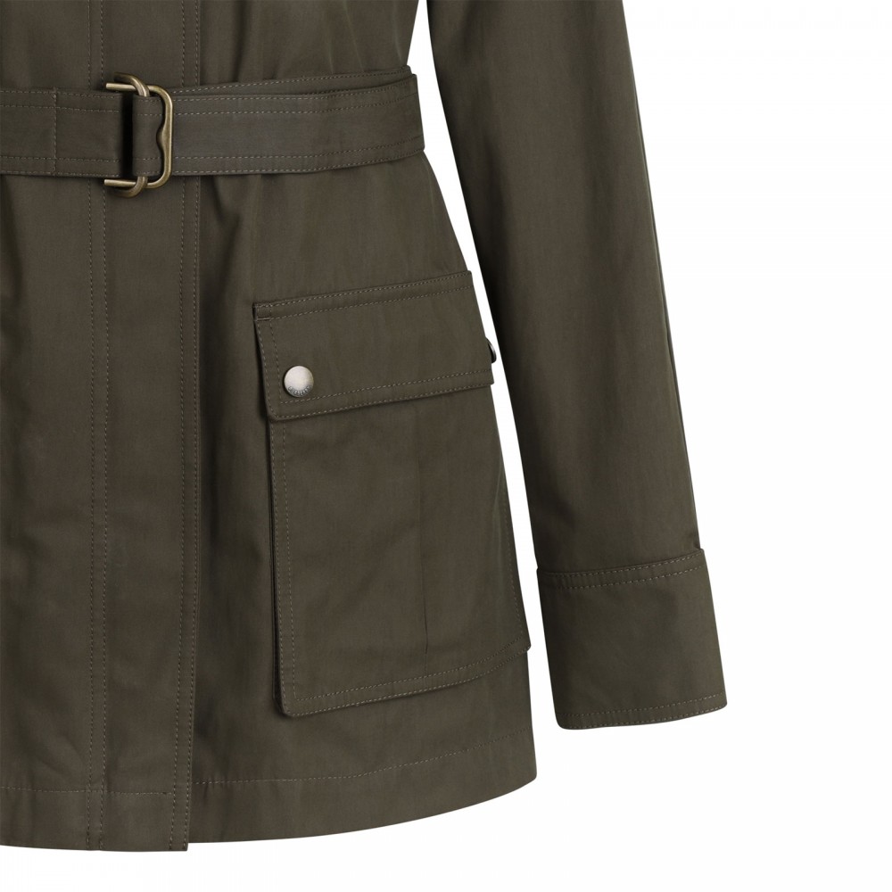 Gabardine safari jacket