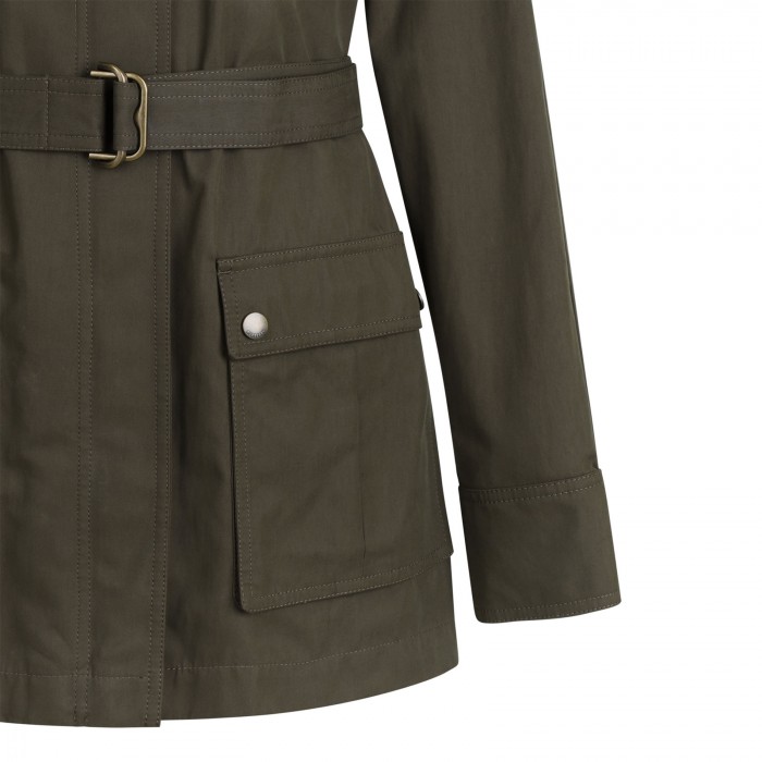 Gabardine safari jacket