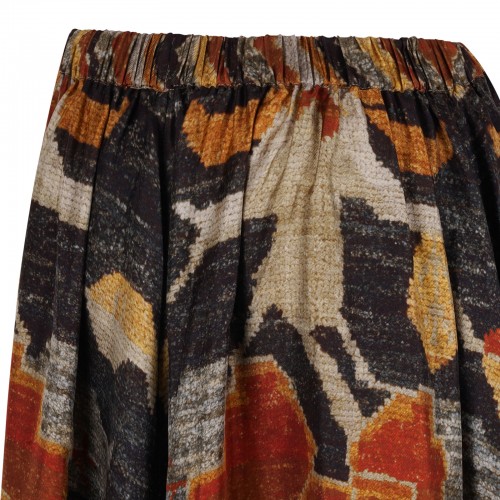 Aloe silk skirt 2