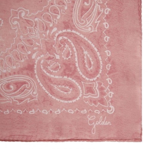 Paisley print silk scarf 2