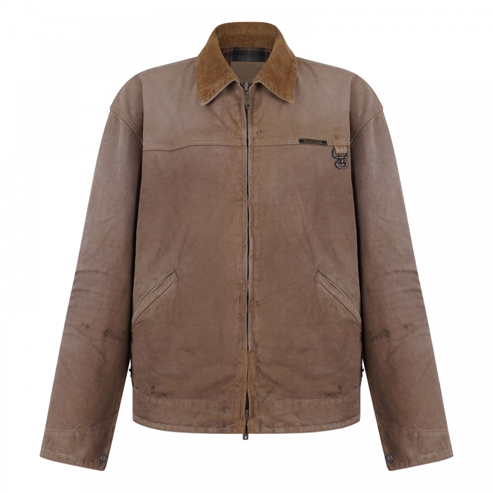Reversible workwear jacket