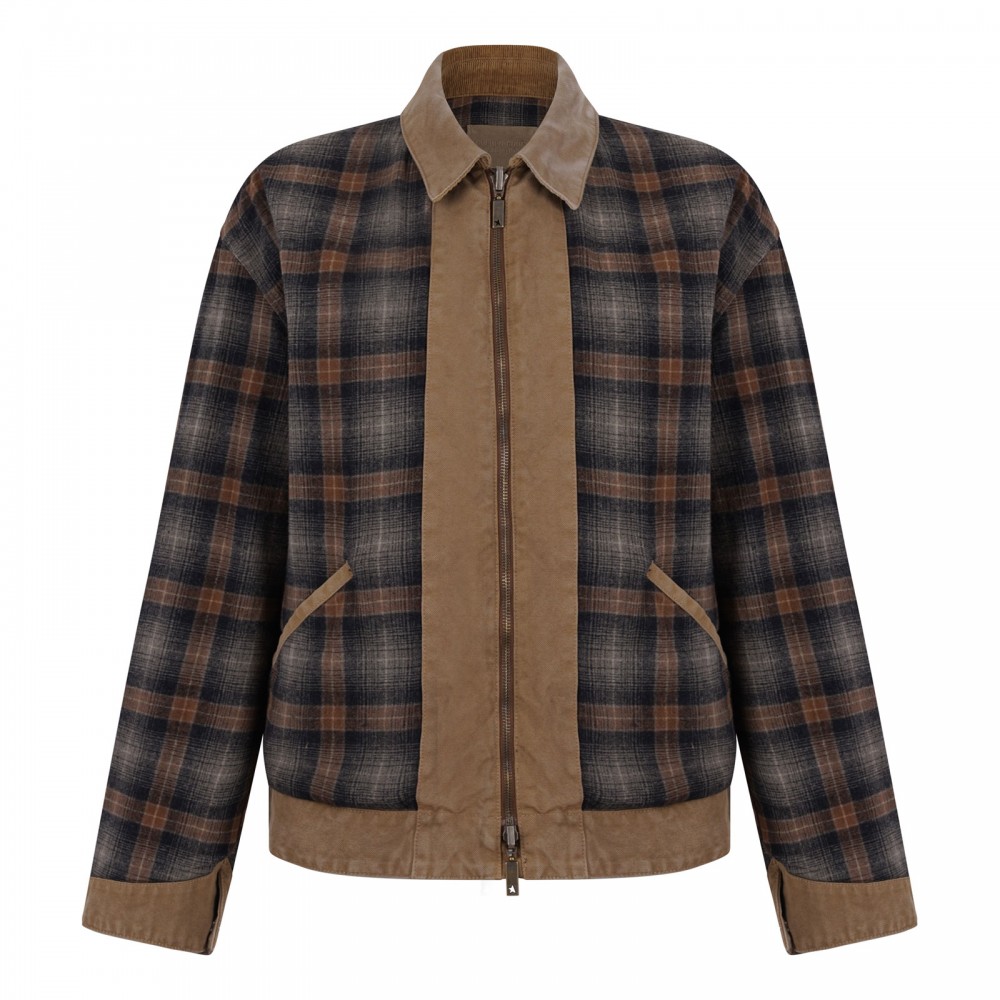 Reversible workwear jacket