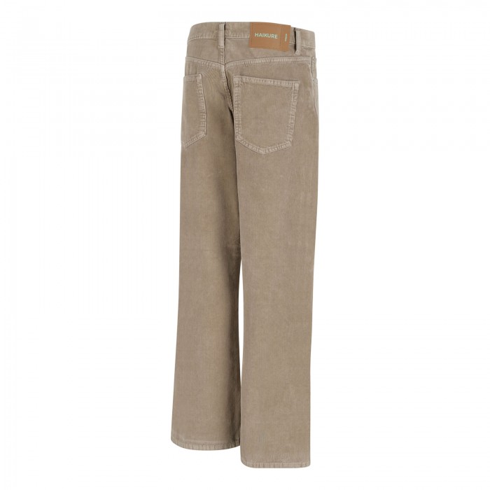 Korea rope corduroy pants