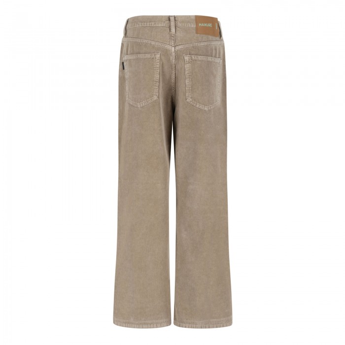 Korea rope corduroy pants