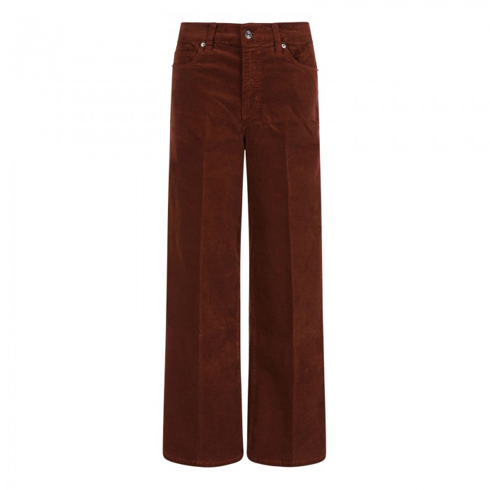 The Slim Palazzo corduroy pants