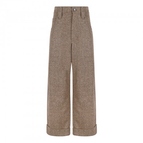 Cappuccino hue baggy pants