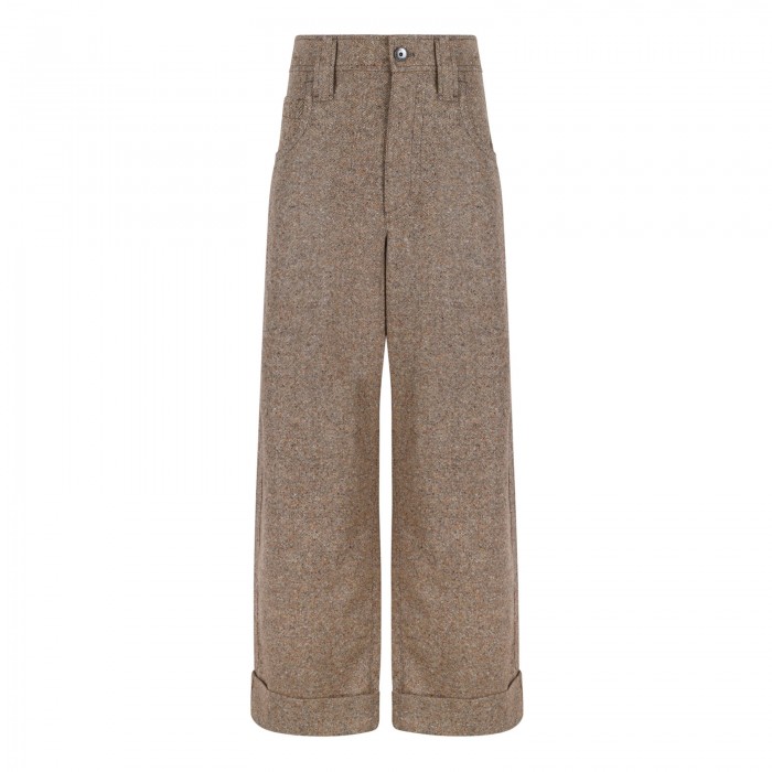 Cappuccino hue baggy pants