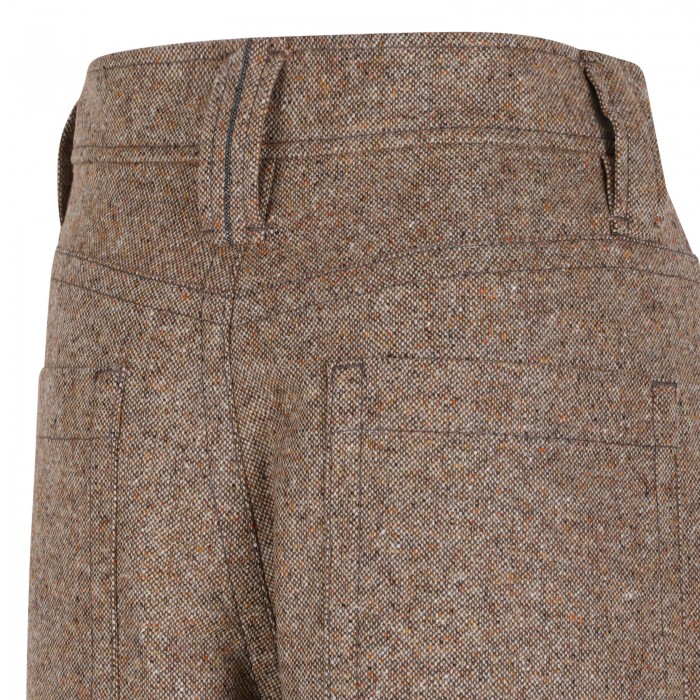 Cappuccino hue baggy pants