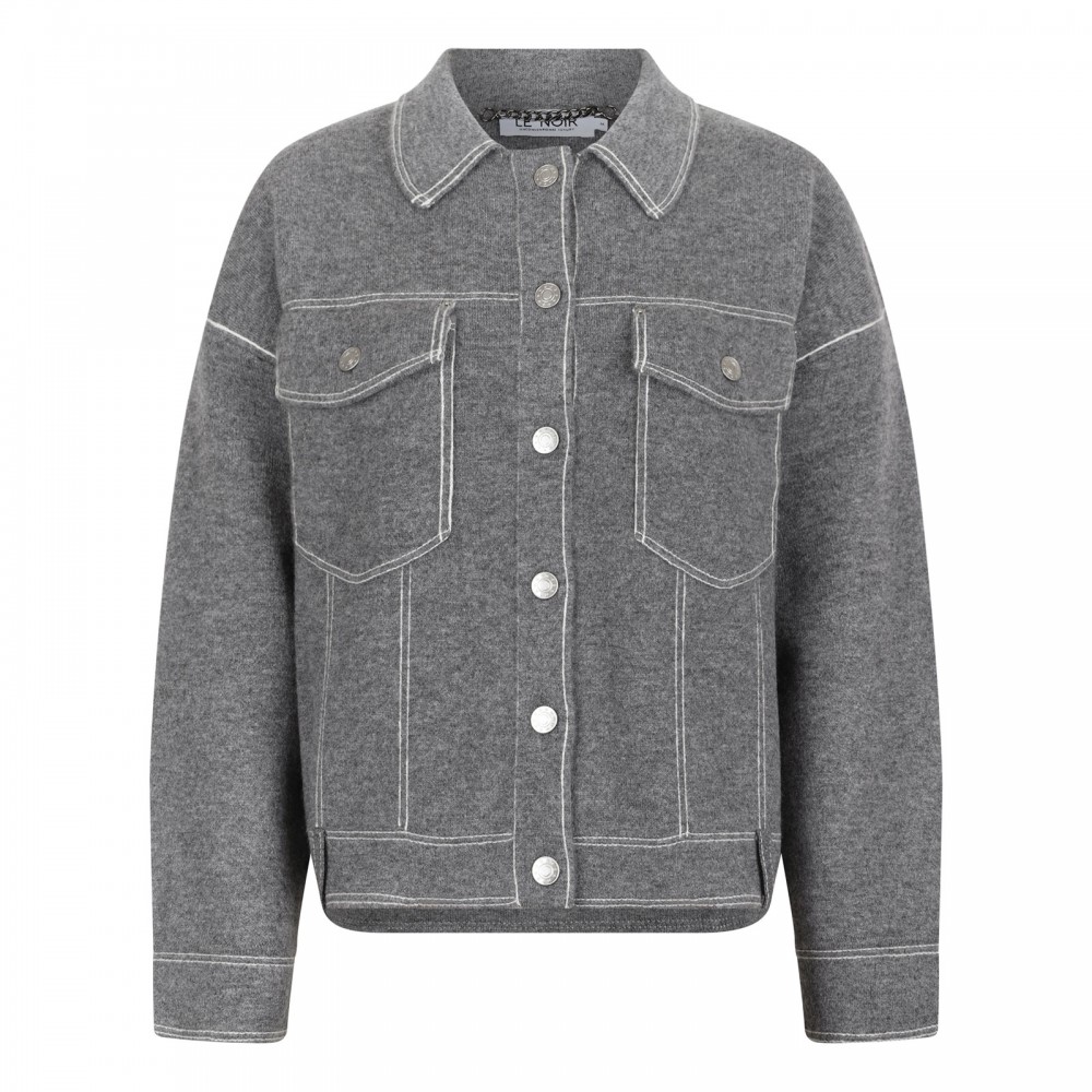 Levana dark gray overshirt