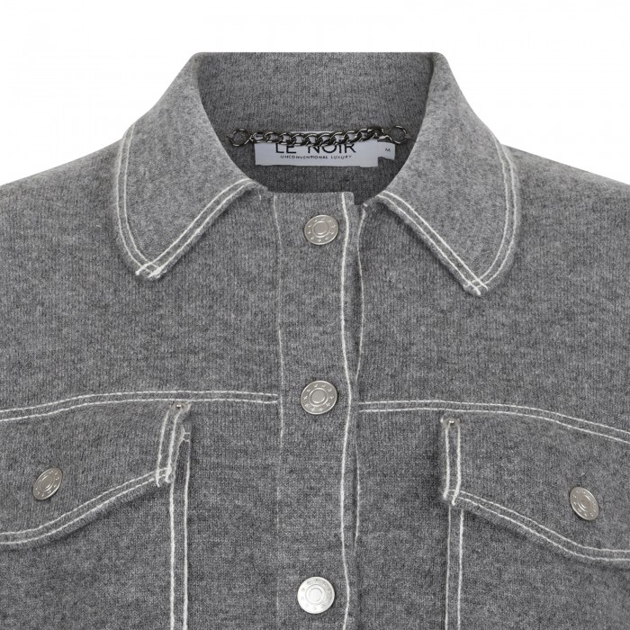 Levana dark gray overshirt