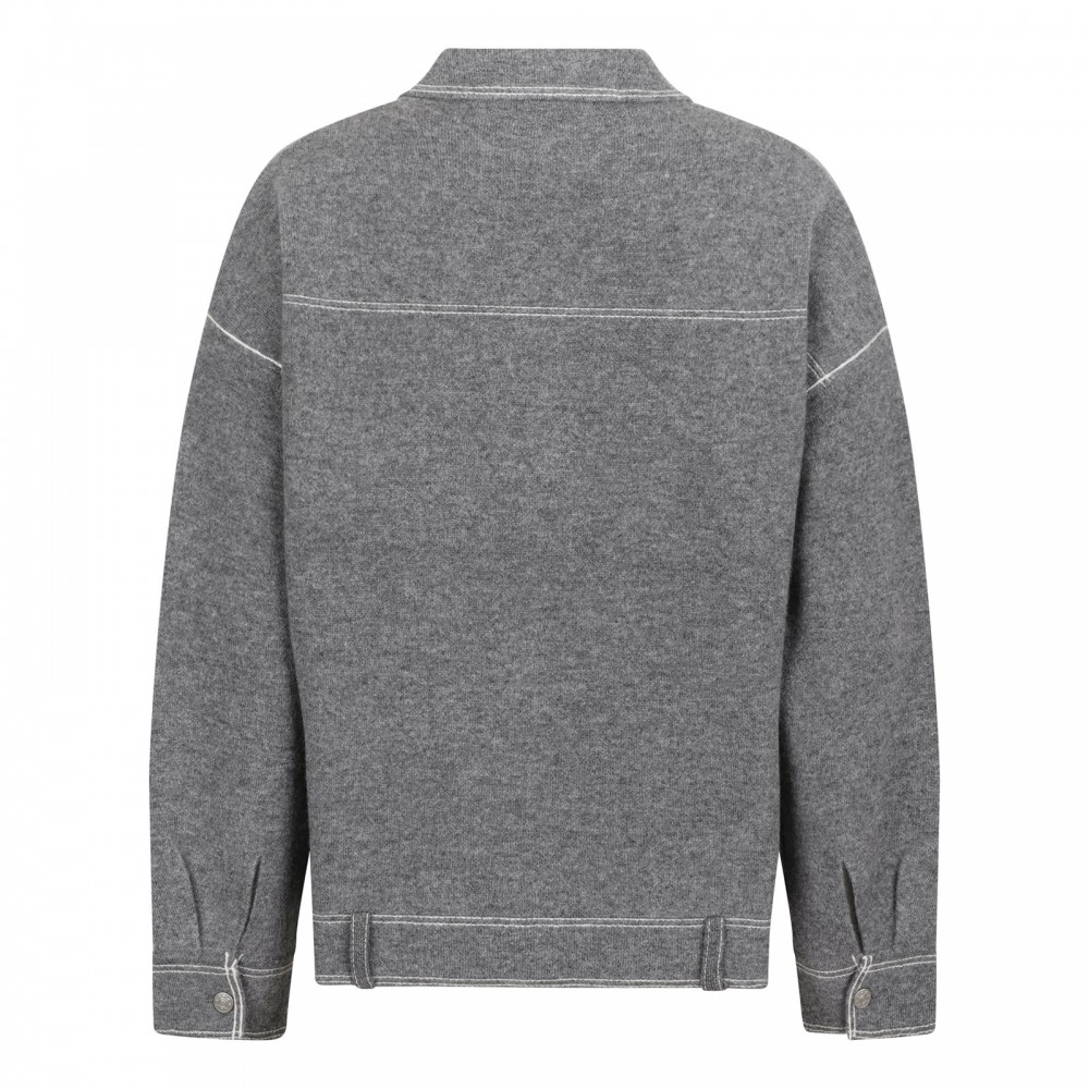 Levana dark gray overshirt