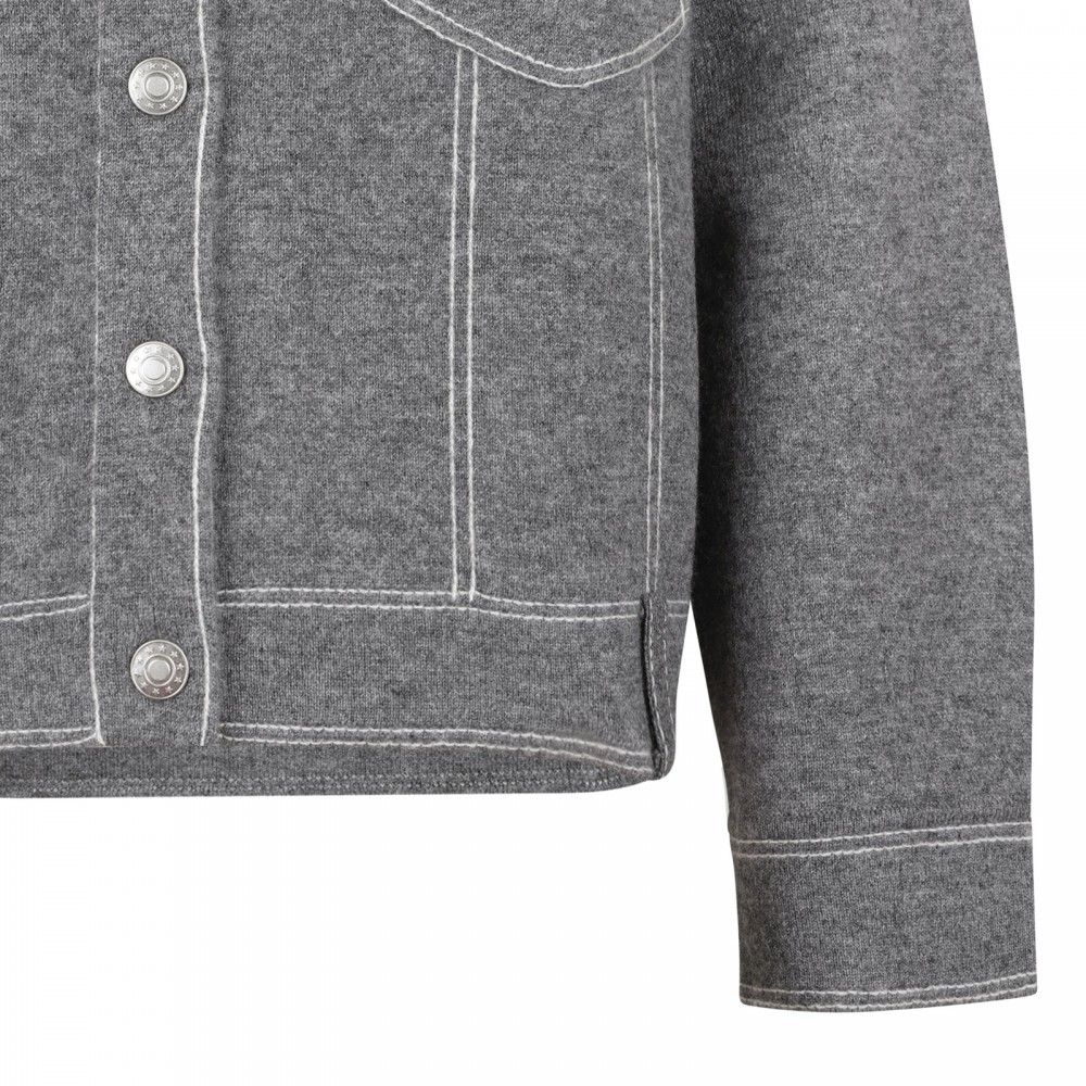 Levana dark gray overshirt
