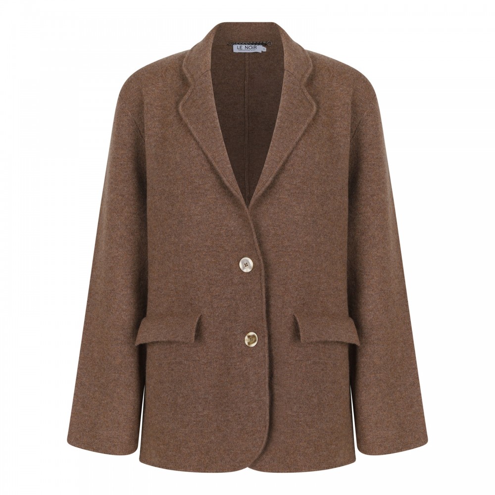 Vivian cashmere knit blazer
