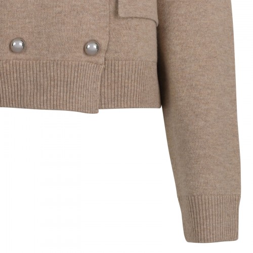 Double-breasted knit jacket 2
