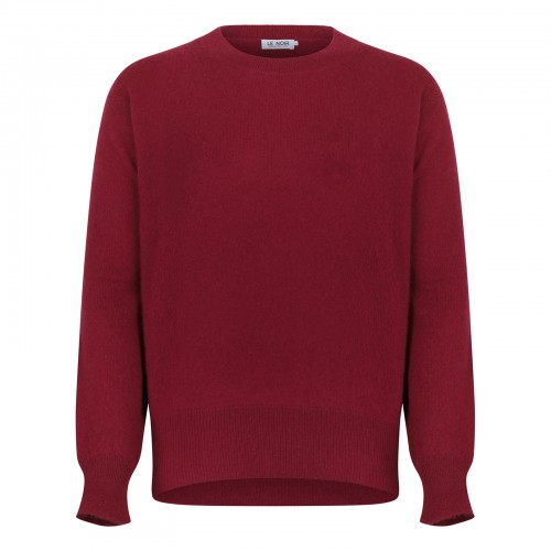 Burgundy cashmere sweater