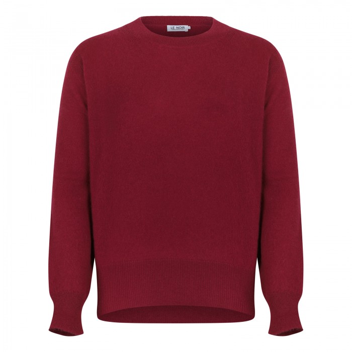 Burgundy cashmere sweater
