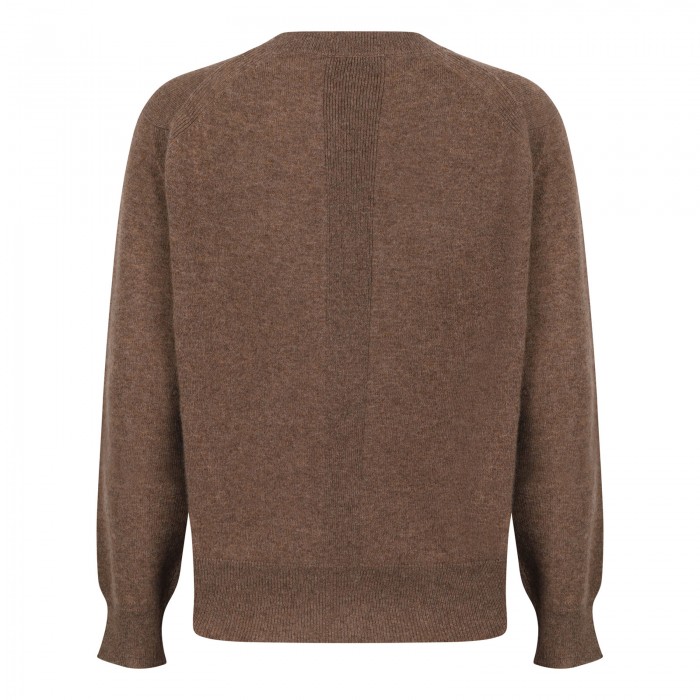Cappuccino hue cashmere sweater