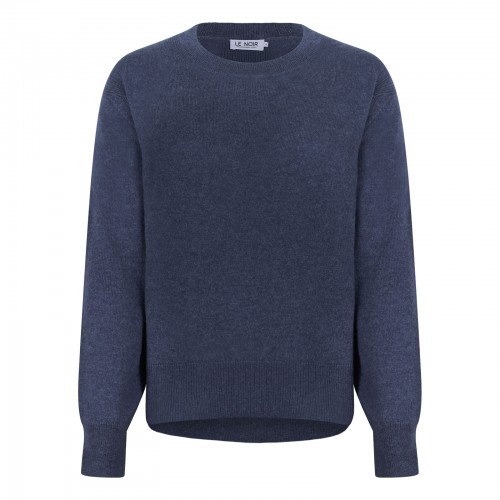 Ink blue cashmere sweater