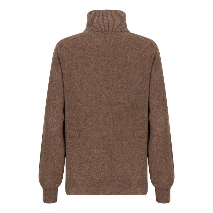 Cappuccino hue cashmere sweater