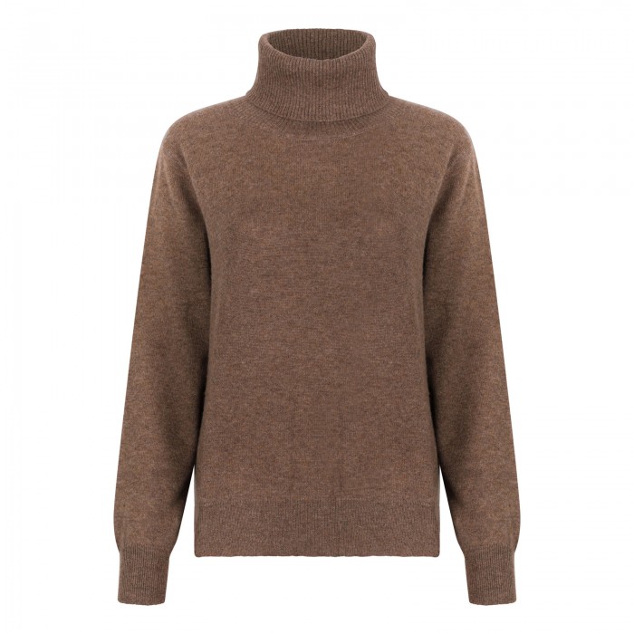 Cappuccino hue cashmere sweater