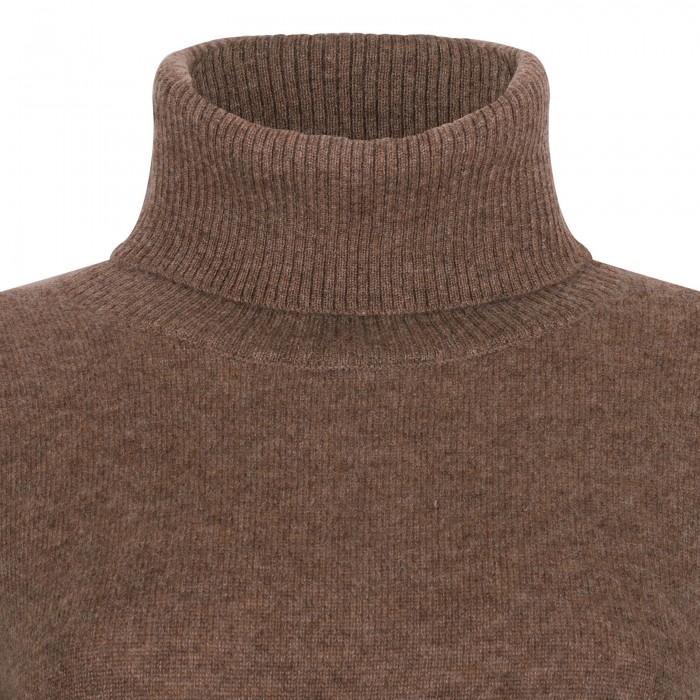Cappuccino hue cashmere sweater